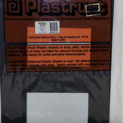 #ad Plastruct Model Building Plastics: G Scale 1:24 Tread Plate 2 pcs