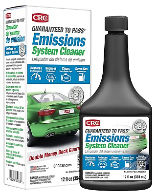 #ad CRC 05063 Guaranteed To Pass Emissions System Cleaner 12oz