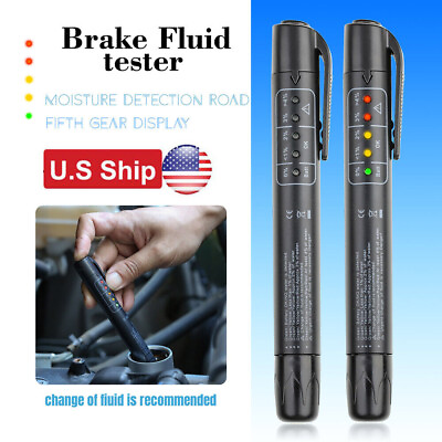 #ad #ad Brake Fluid Tester Pen 5 LED Mini Indicator for Car Automotive Repairs Testing