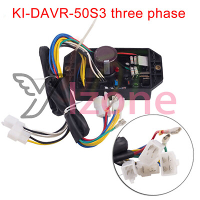 #ad New Kipor KI DAVR 50S3 voltage regulator board AVR380V voltage regulator 5000W