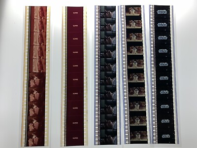#ad 35MM Film Frame Bookmarks 10 Frames Halloween Fight Club Star Wars amp; more