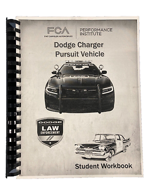 #ad 2019 Dodge Charger Pursuit OEM Service Technical Training Manual 661 pages