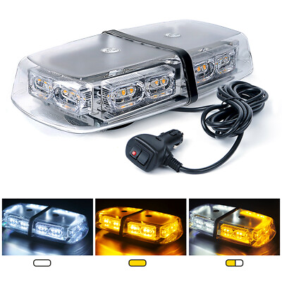 #ad Xprite 36 LED Strobe Light Bar w Magnetic Base Car Rooftop Emergency Warning