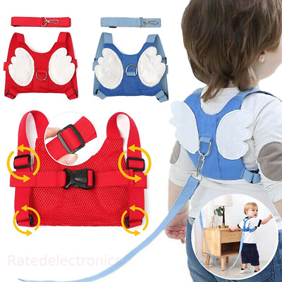 #ad Toddler Safety Harness Kids Baby Belt Walking Strap Aid Keeper Anti Lost Line US