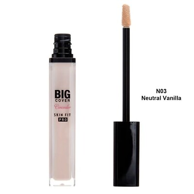 #ad ETUDE Big Cover Skin Fit Concealer PRO #Neutral Vanilla Perfect Cover Concealer