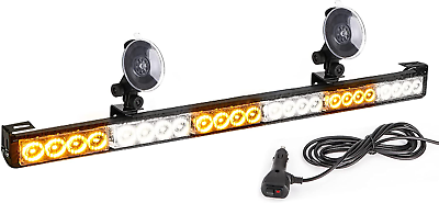 #ad FEELOTAM Emergency Led Strobe Lights for Trucks Traffic Advisor Light Bar Direc