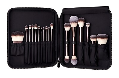#ad HOURGLASS makeup Brushes buy 10pcs get a brush bag for free