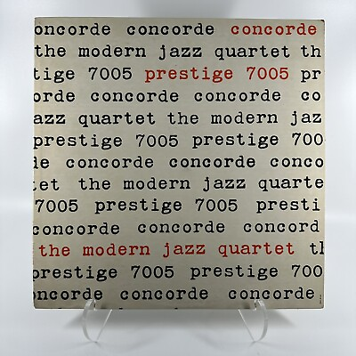 #ad The Modern Jazz Quartet Concorde Vinyl Record Prestige Pressing