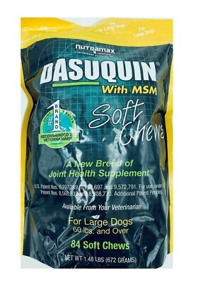 #ad Dasuquin with MSM Soft Chew for Large Dogs 84 Chews