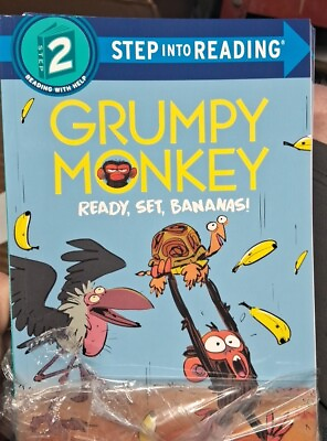 #ad Step into Reading Ser.: Grumpy Monkey Ready Set Bananas by Suzanne Lang...