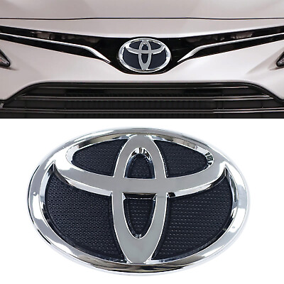#ad 07 09 TOYOTA CAMRY FRONT EMBLEM GRILLE GRILL CHROME BADGE BUMPER LOGO