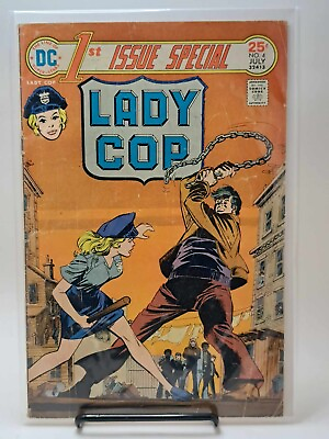 #ad DC First Issue Special #4 1st App Lady Cop Liza Warner DC Comics 1975