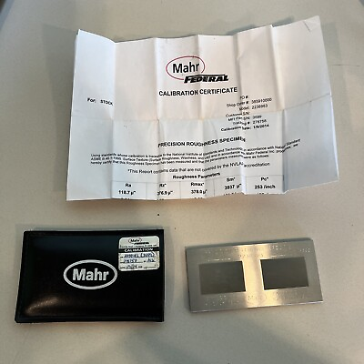 #ad Mahr Federal Portable Surface Roughness Tester 2238983