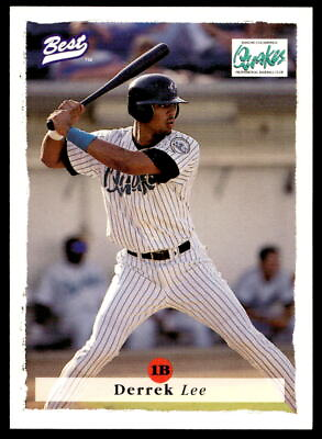 #ad 1995 Best 100 Derrek Lee Rancho Cucamonga Quakes Baseball Card