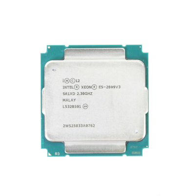 #ad Intel XEON E5 2699 V3 CPU PROCESSOR 18 CORE 2.30GHZ 45MB L3 CACHE 145W SR1XD