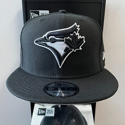 #ad MLB Toronto Blue Jays 9FIFTY Adjustable Snap Back New Era Cap Black