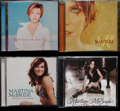 #ad Martina McBride CD Lot 4 Emotion M Waking Up Laughing Eleven