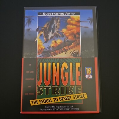 #ad Jungle Strike Sega Genesis 1993
