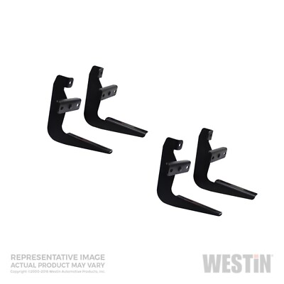 #ad Westin 2005 2018 for Toyota Tacoma Ext Dbl Cab Running Board Mount Kit Black