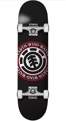 #ad Element Seal High Quality Complete Skateboard Black
