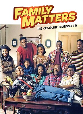 #ad Family Matters The Complete Series 27 Disc DVD Seasons 1 9 *Free FAST Shipping*