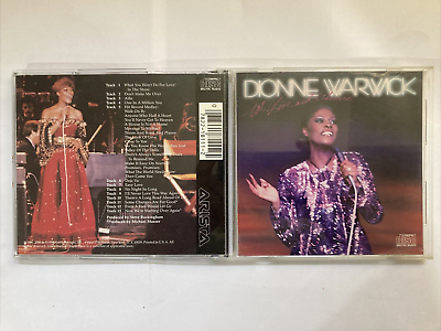 #ad Very Rare Dionne Warwick : Hot Live and Otherwise CD 1986 Very Good Cond.