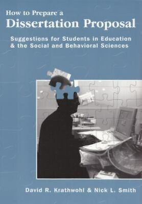 #ad How to Prepare a Dissertation Proposal: Suggestions for Students in Education...