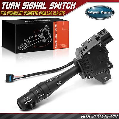 #ad New Turn Signal Switch for Chevrolet Corvette 2005 2011 Cadillac XLR 2009 STS