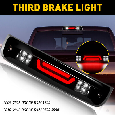 #ad 3RD Cargo Third Smoke Brake Stop Light Dodge For Ram 1500 2500 3500 2009 2018