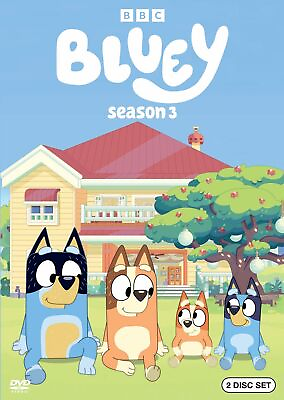 #ad Bluey Season 3 DVD NEW