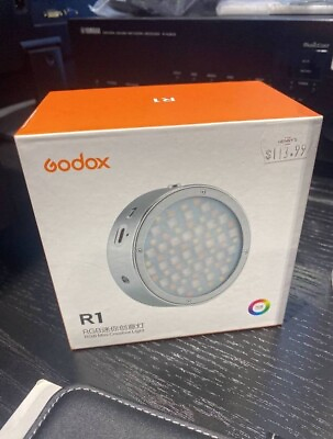#ad Godox R1 Ring Mini Portable LED Light Photography Lighting SLR Camera RGB