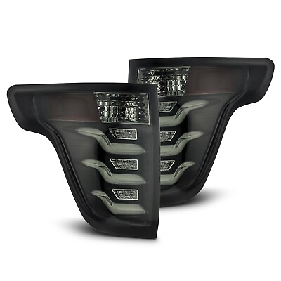 #ad Fits 11 15 Ford Explorer PRO Series LED Tail Lights Jet Black 660010