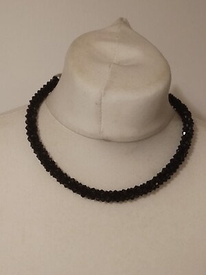 #ad Freedom Topshop Black beaded Collar Necklace Gift Romantic Gothic Minimalist Fun