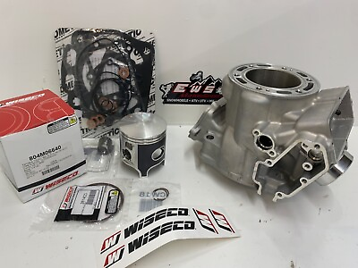 #ad YAMAHA YZ 250 TOP END REBUILD KIT CYLINDER WISECO PISTON GASKETS 1999 2018