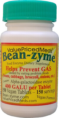 #ad Beano Bean zyme 150 or 500ct is generic Beano Extra Strength less $ than Beano