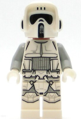 #ad LEGO Star Wars Minifigure Scout Trooper Hoth Female Genuine