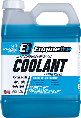 #ad ENGINE ICE 1 2 GAL High Performance Coolant Non Toxic Biodegradable