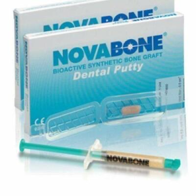 #ad Novabone Dental Putty Syringe Form Unique Premixed Moldable Bone Graft 0.5cc