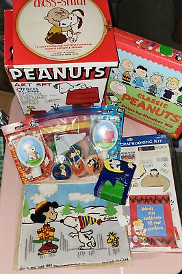 #ad Snoopy amp; Peanuts Collection; Nightlights Art Projects amp; More