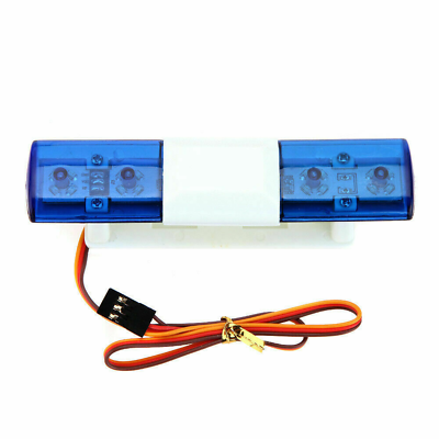 RC 1 10 Police Lights Fits LED Rotating Flashing Light Fit 1 10 RC D90 SCX10 Car