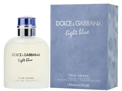 #ad Dolce amp; Gabbana Light Blue 4.2oz Men#x27;s Eau de Toilette Spray NEW IN BOX