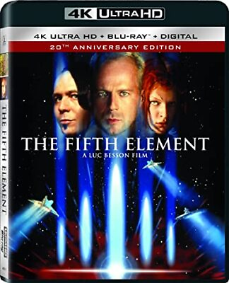 #ad New The Fifth Element 4K Blu ray Digital