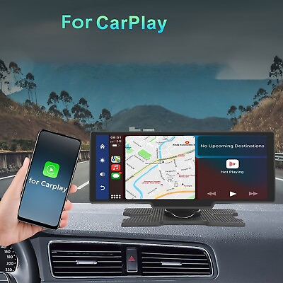 #ad 10.26#x27;#x27; IPS Touch Screen Car Mp5 Player Carplay Android Auto Wireless