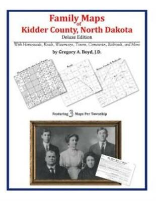 #ad Family Maps Of Kidder County North Dakota