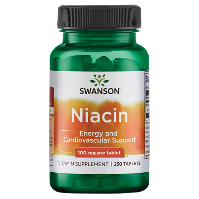 #ad Swanson B Vitamin Niacin Supplement 100 mg 250 Tablets