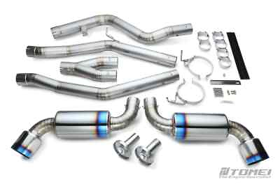 #ad Tomei full titanium muffler kit extreme ti Toyota A90 A91 Supra type D