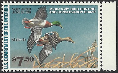 #ad #ad US Scott #RW47 MNH OG XF 1980 US Federal Duck Stamp
