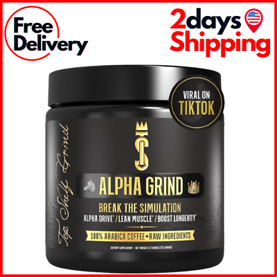 #ad Alpha Grind – Instant Maca Coffee Brain Booster Nootropic Clarity Focus Optimal*