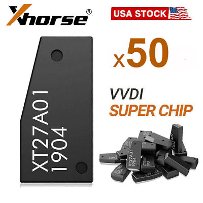 #ad #ad 50 x Xhorse VVDI Super Chip XT27A01 XT27A66 Transponder for VVDI2 Mini Key Tool