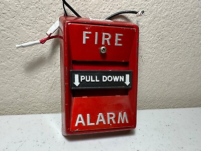 #ad #ad Federal Signal Fire Alarm Pull Station 4050 001T